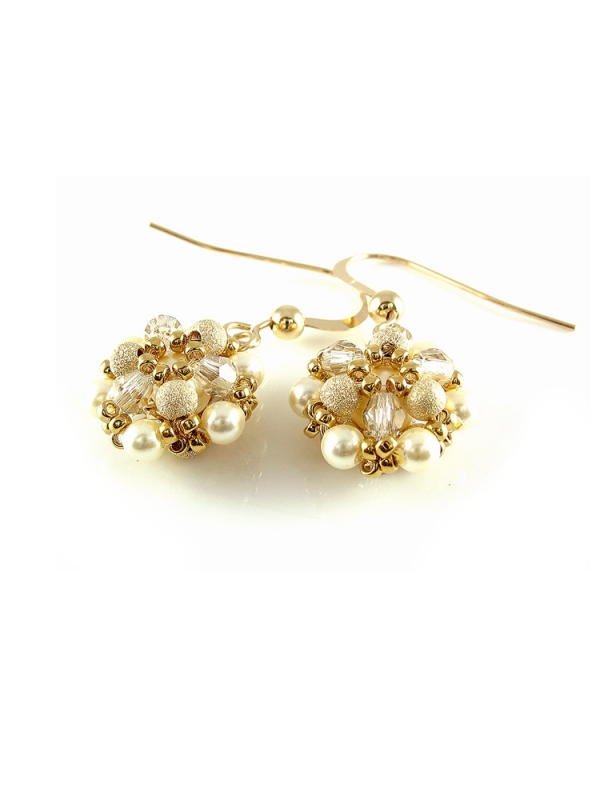 Dangle earrings by Ichiban - Daisies Stardust