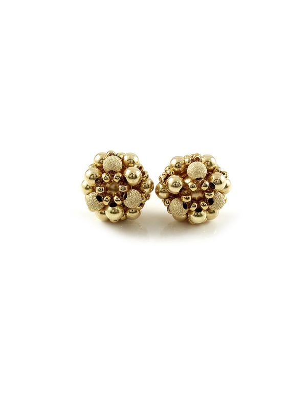 Stud earrings by Ichiban - Golden Daisies