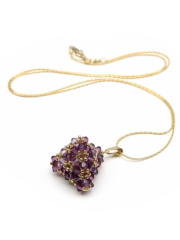 Pendant by Ichiban - Pyramid Amethyst