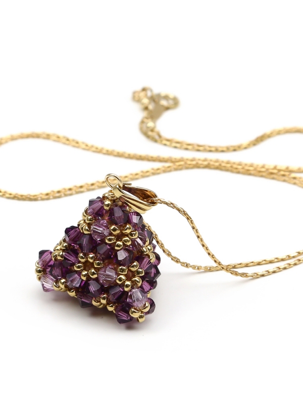 Pendant by Ichiban - Pyramid Amethyst