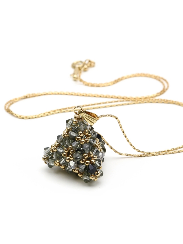 Pendant by Ichiban - Pyramid Black Diamond