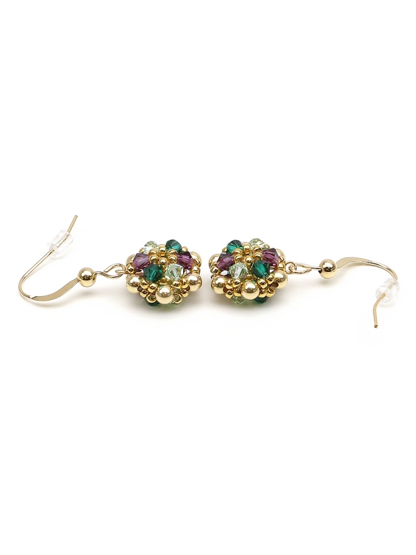 Dangle earrings by Ichiban - Golden Daisies Special