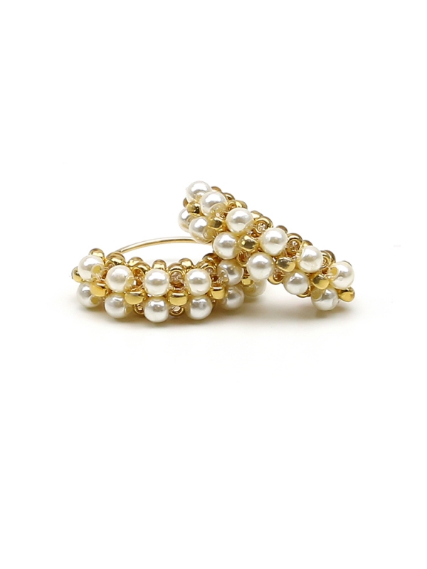 Cercei Ichiban - Mini Diva Pearls Cream