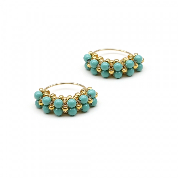 Cercei Ichiban - Mini Diva Pearls Jade