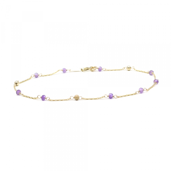 Lucky Charm Amethyst - bratara