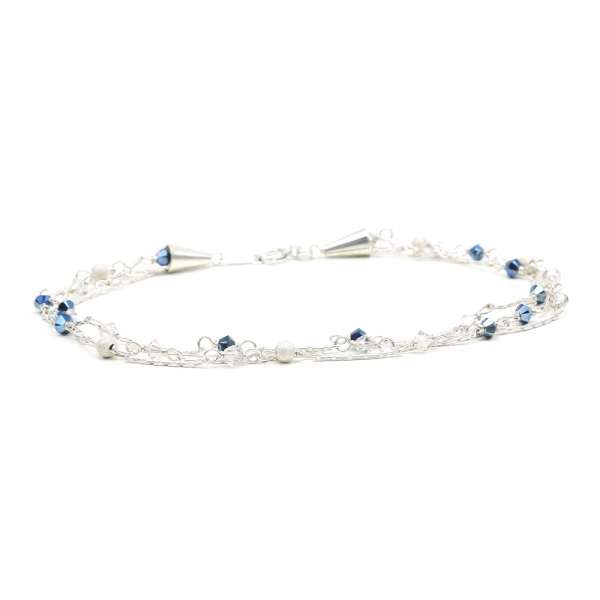 Bracelet by Ichiban - Charm Blue 925