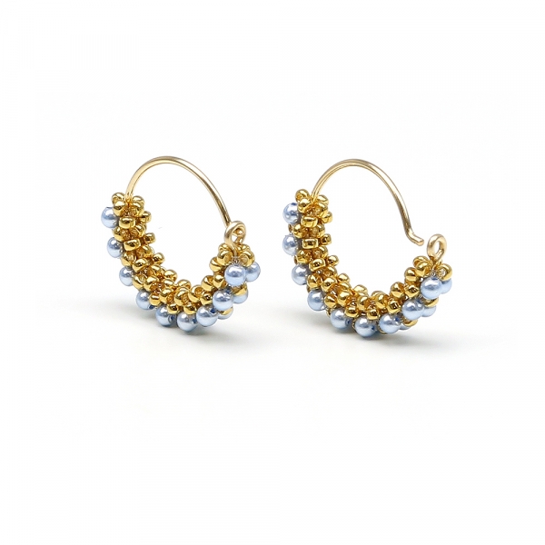 Cercei Ichiban - Primetime Pearls Light Blue 