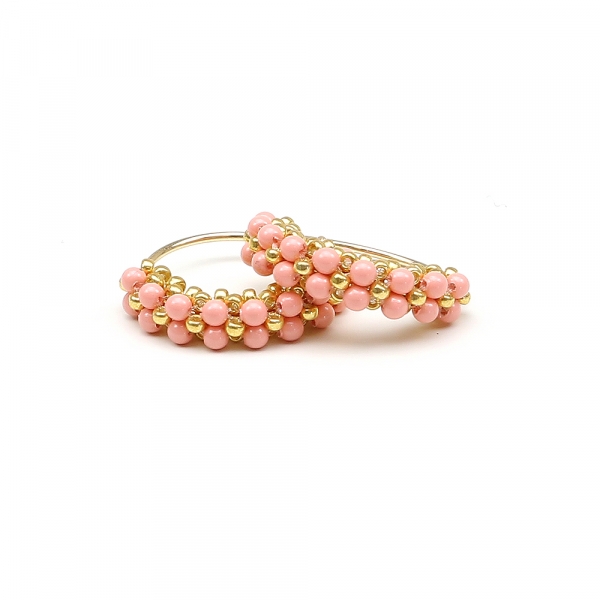 Cercei Ichiban - Primetime Pearls Pink Coral