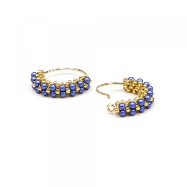 Cercei Ichiban - Primetime Pearls Iridescent Dark Blue