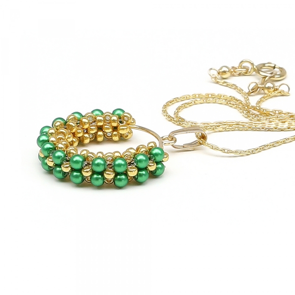 Pandantiv Ichiban - Primetime Pearls Eden Green