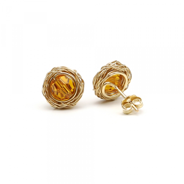 Stud earrings by Ichiban - Sweet Topaz