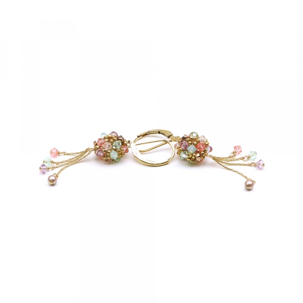 Pendulum leverback earrings by Ichiban - Daisies Spring Mood