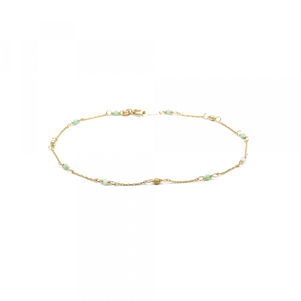 Bratara Ichiban - Lucky Charm Chrysoprase