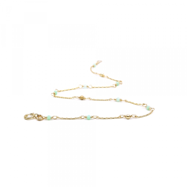 Bratara Ichiban - Lucky Charm Chrysoprase