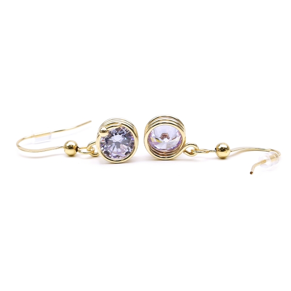 Dangle earrings by Ichiban - Busted Lavander