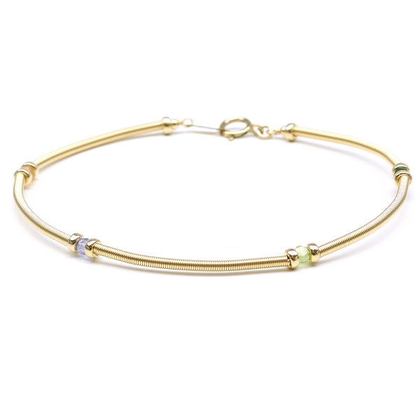 Gemstone bracelet by Ichiban - Vogue Gemstone Mix