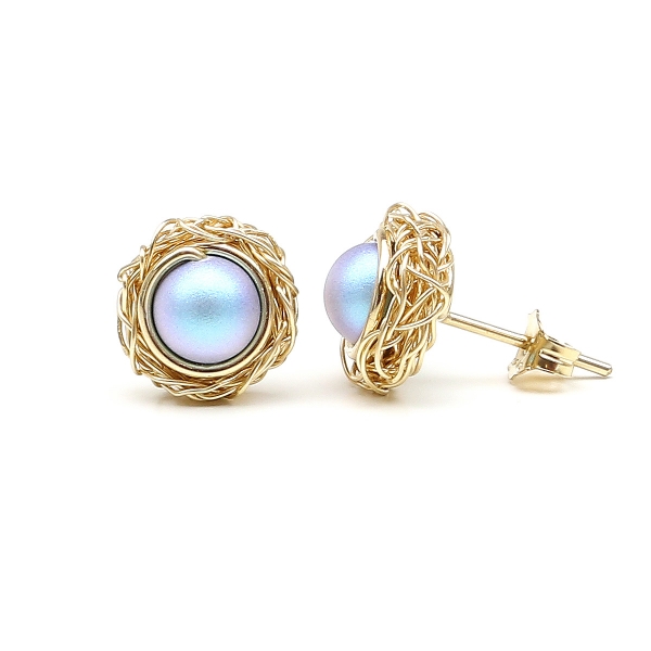 Stud earrings by Ichiban - Sweet Azzuro