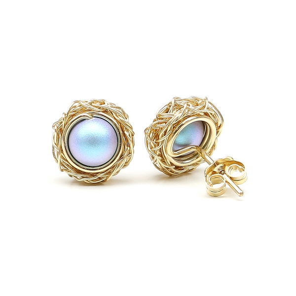 Stud earrings by Ichiban - Sweet Azzuro