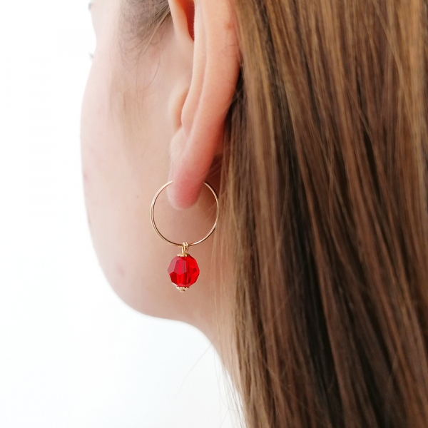 Cercei Ichiban - Circle Crystal Light Siam