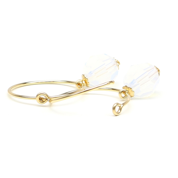 Cercei Ichiban - Circle Crystal Opaline