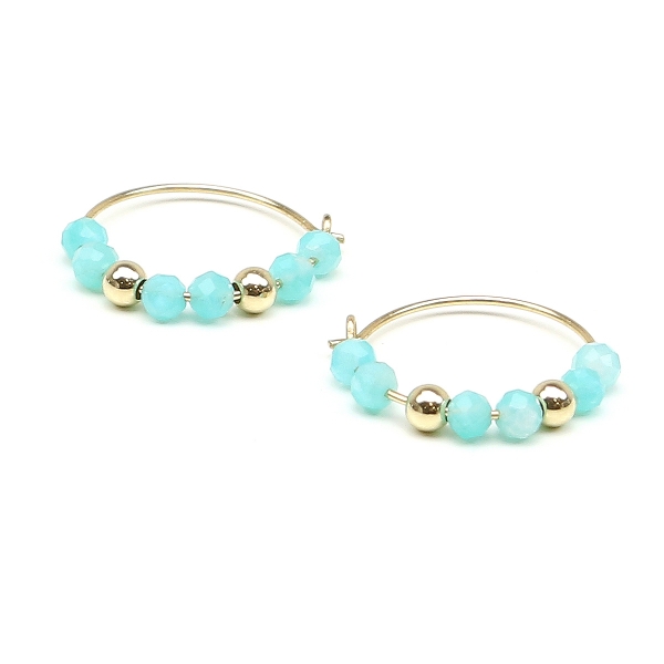 Cercei Ichiban - Simple Style Amazonite AUR14 K
