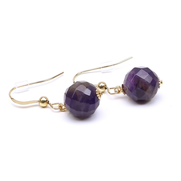 Dangle earrings by Ichiban - Amethyst