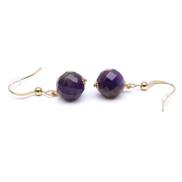 Dangle earrings by Ichiban - Amethyst
