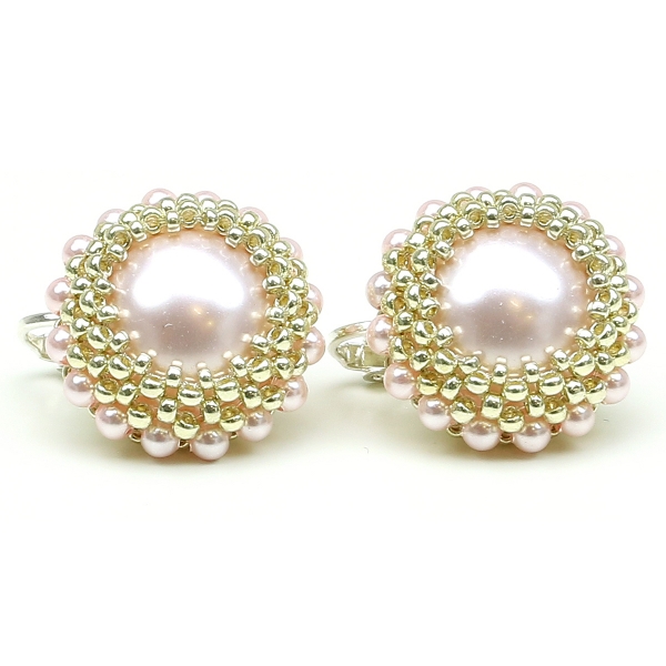 Cercei clips, Ichiban - Rosaline Silver Moon