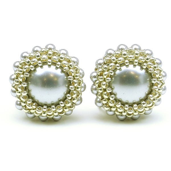 Cercei clips, Ichiban - Light Grey Moon