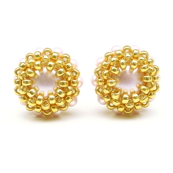 Stud earrings by Ichiban - Teeny Tiny Rosaline