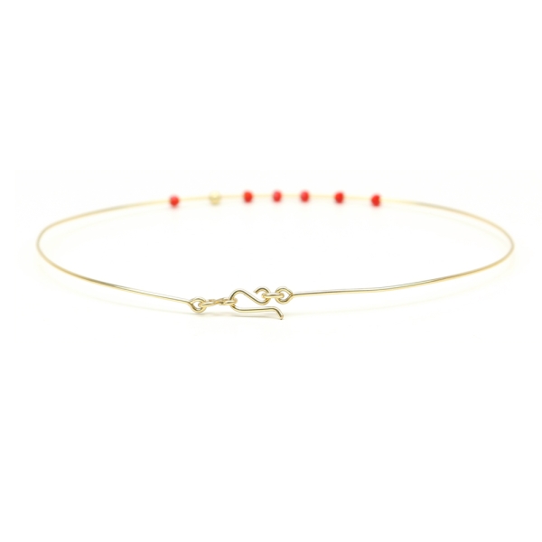 Simple Style Crystals - Light Siam - fixed bracelet