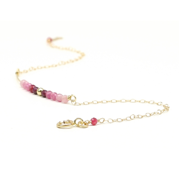 Bratara pentru femei, Ichiban - Lucky Charm Ruby AU14K