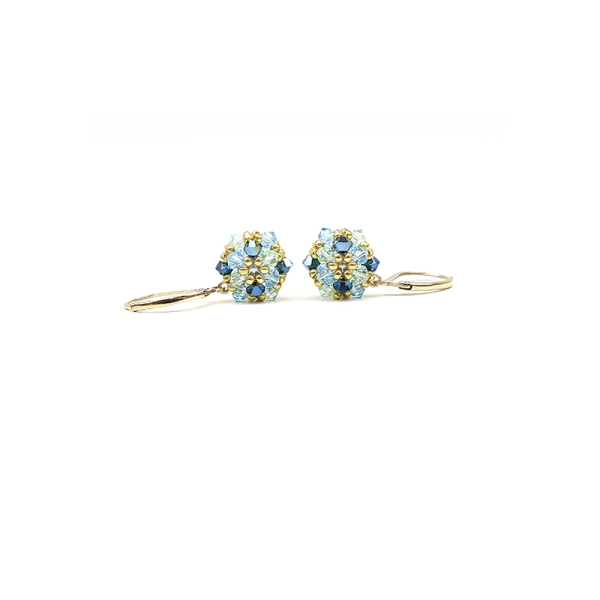 Leverback earrings by Ichiban - Daisies Spicy