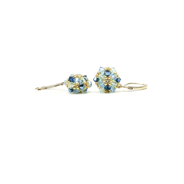 Leverback earrings by Ichiban - Daisies Spicy