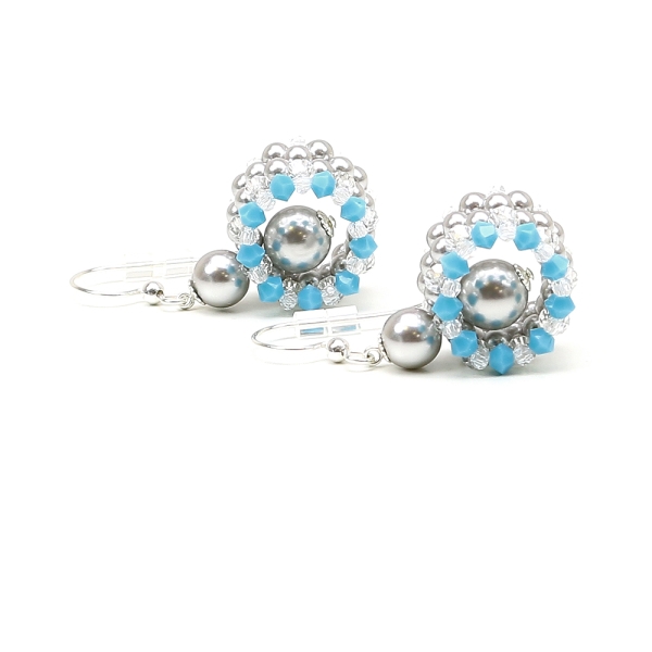 Dangle earrings by Ichiban - Luxury Turquoise