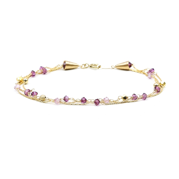 Bracelet by Ichiban - Spring Mood Amethyst