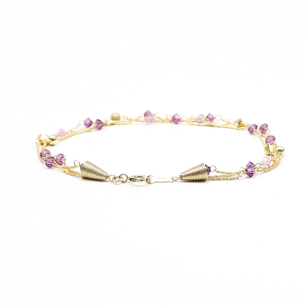 Bracelet by Ichiban - Spring Mood Amethyst