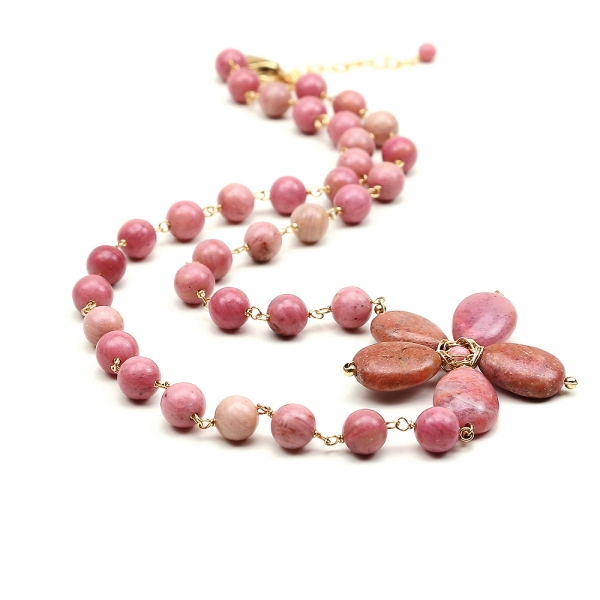 Colier Ichiban - Rhodonite