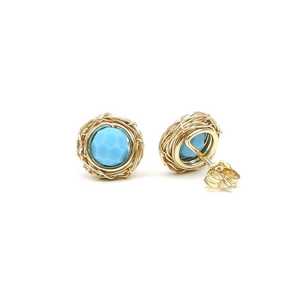 Stud earrings by Ichiban - Sweet Turquoise