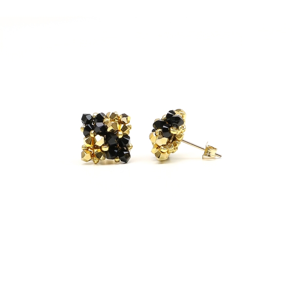 Stud earrings by Ichiban - Chess Aurum