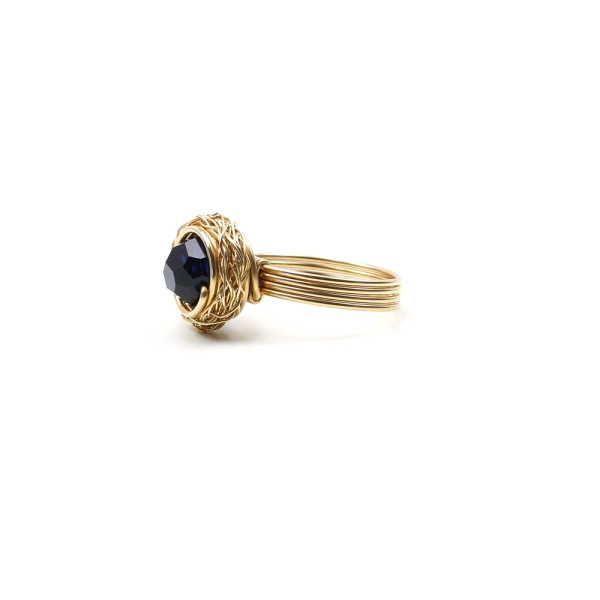 Ring by Ichiban - Sweet Dark Indigo