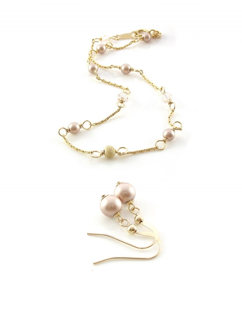 Set bracelet and dangle earrings by Ichiban - Prom Queen