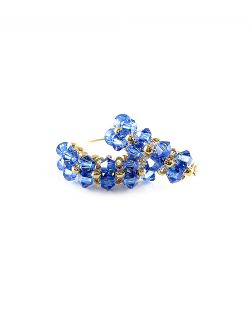 Earrings by Ichiban - Mini Diva Sapphire