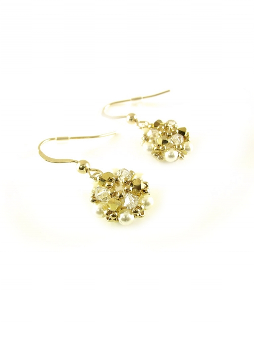 Earrings by Ichiban - Daisies Aurum