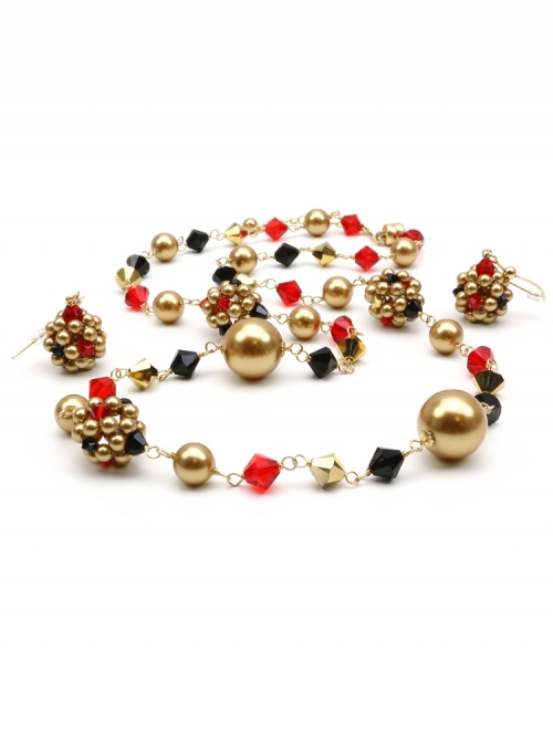 Set colier si cercei Ichiban - Arlechino