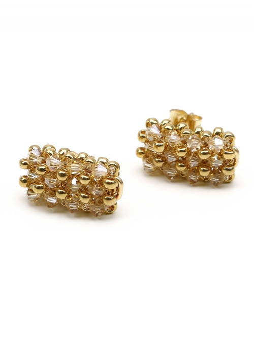 Earrings by Ichiban - Business Golden Shadow