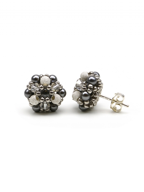 Stud earrings by Ichiban - Daisies FashionIT 925 Silver
