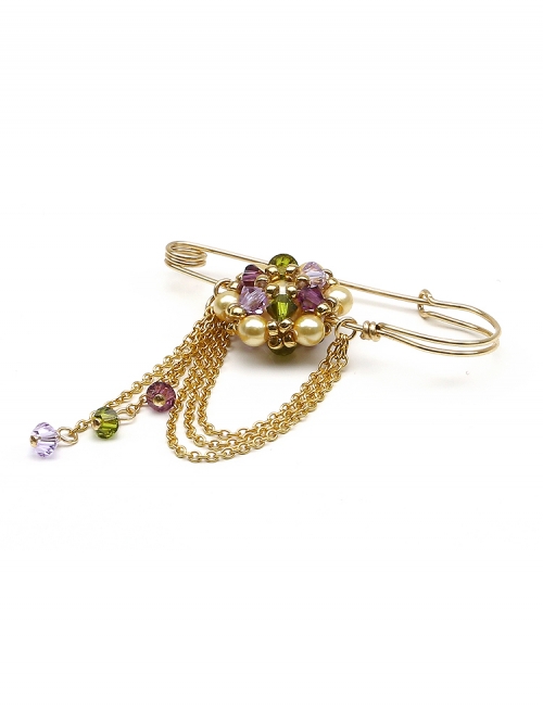 Happy Royal - brooch