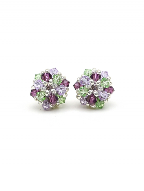 Stud earrings by Ichiban - Daisies Free Spirit 925 Silver