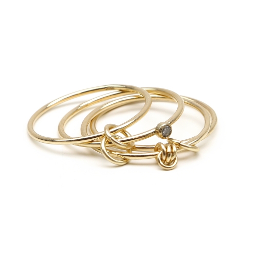 Inel din aur 14K si diamant - Transformers Diamond